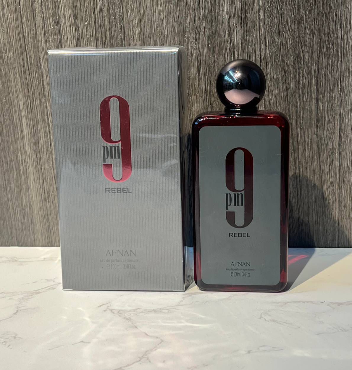 9 PM Rebel Afnan for women and Men EDP