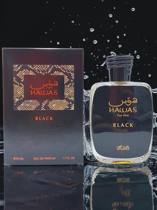 Hawas Black Rasasi for Men