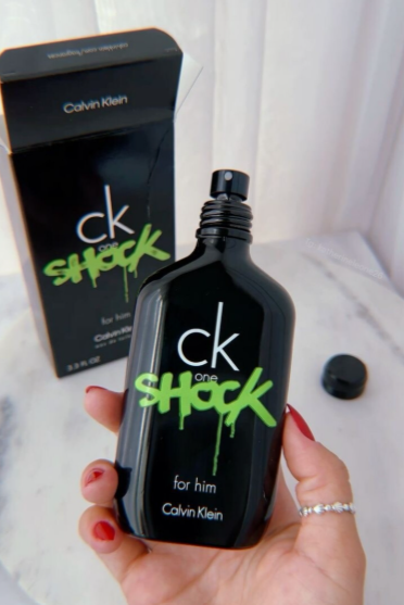 CK One Shock For Him Calvin Klein for Men Strong Projection